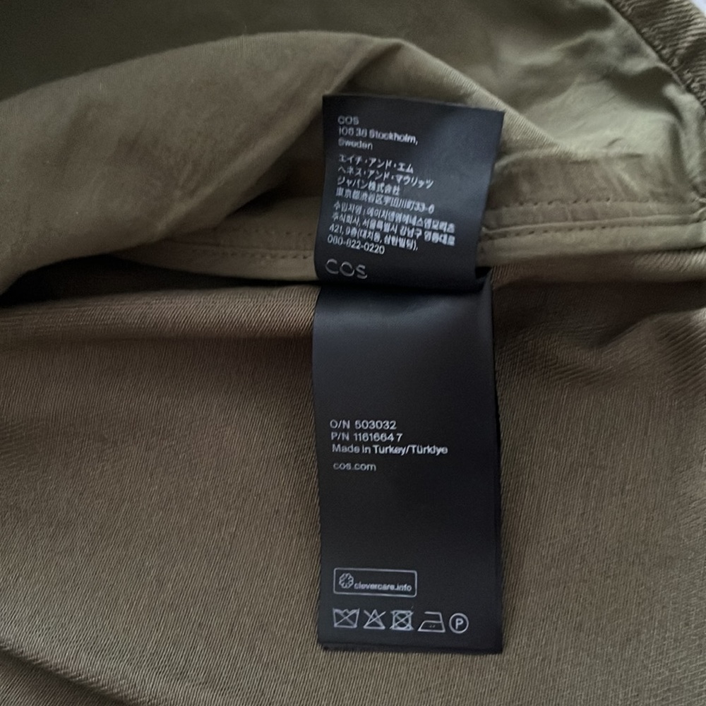 COS Olive Utility Jacket - Picture 7 of 11